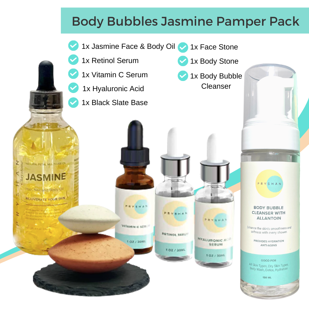 Body Bubbles with Allantoin -Jasmine Pamper Pack
