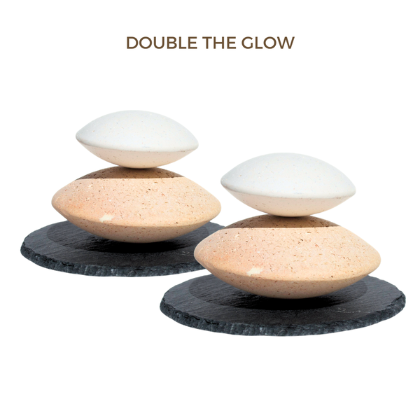Double the Glow – 2x Pryshan Clay Stone Sets