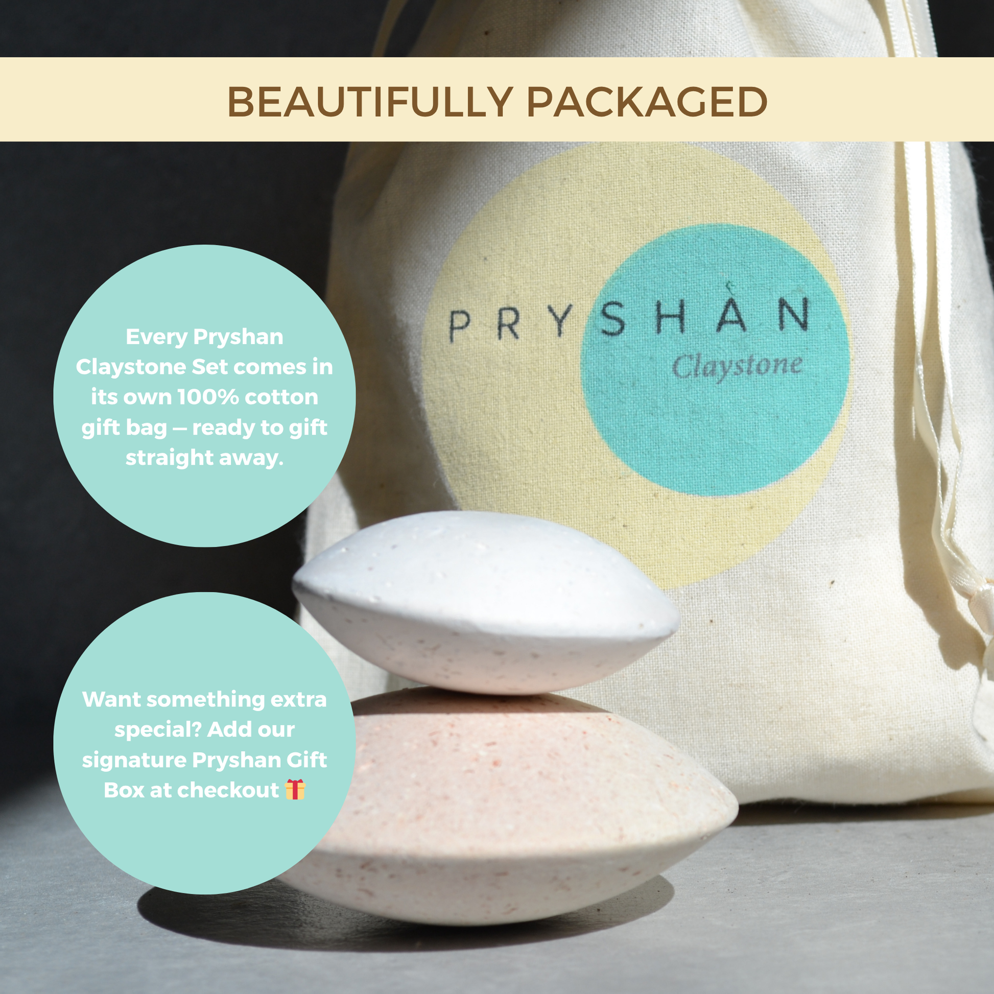 12 PC Clay Stone Sets