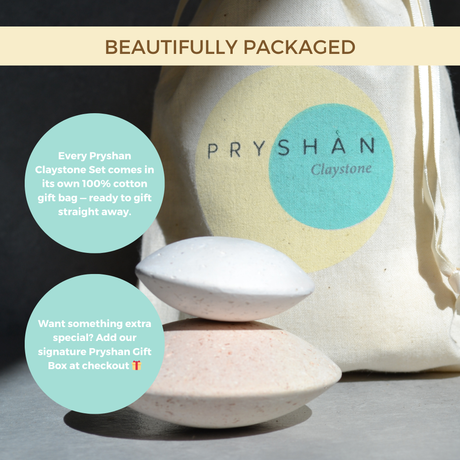 12 PC Clay Stone Sets