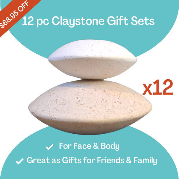 12 PC Clay Stone Sets