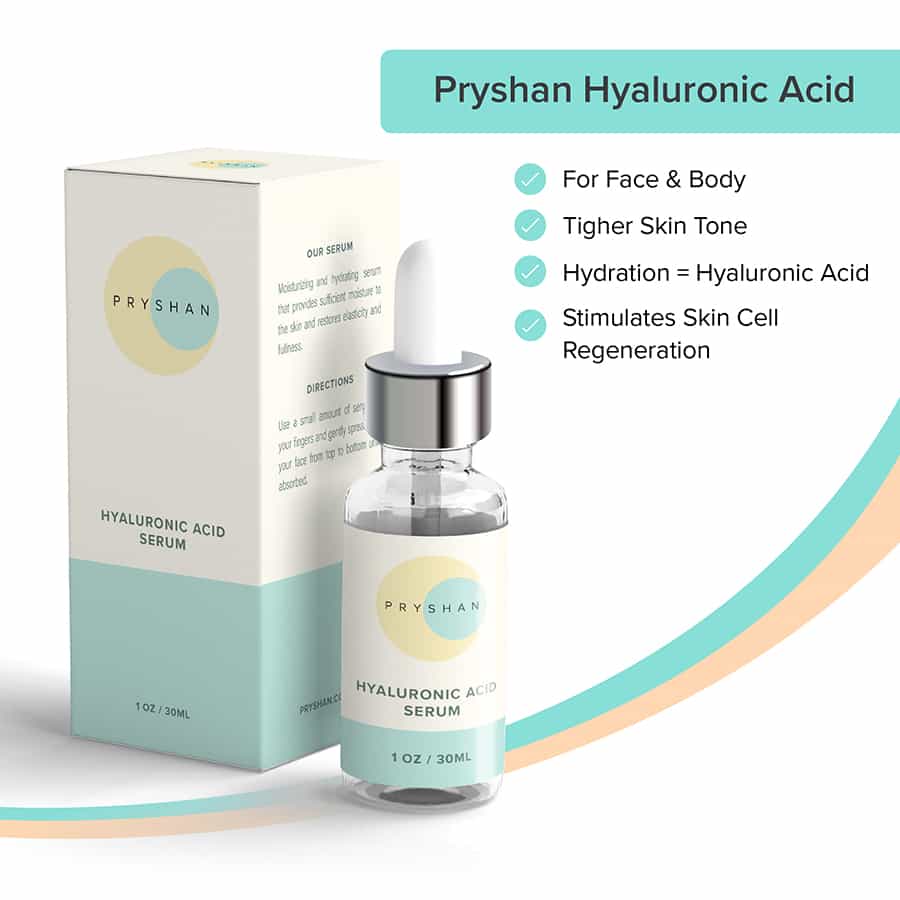 Pryshan Hyaluronic Acid + Face stone-Great skin Naturally